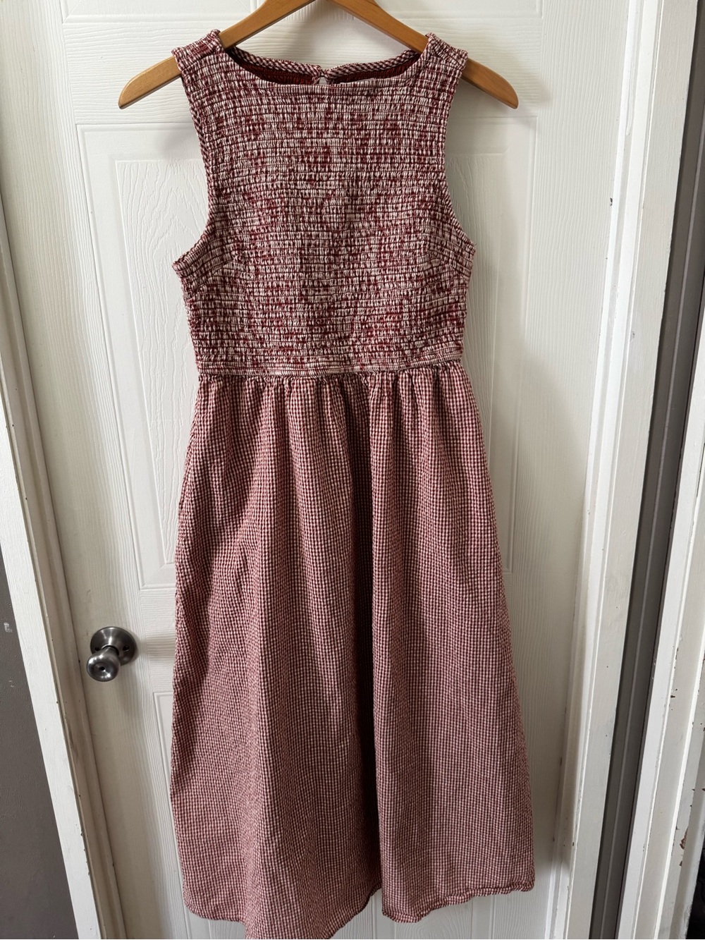 Japna Sleeveless Smocked Maxi Jumpsuit in Rose